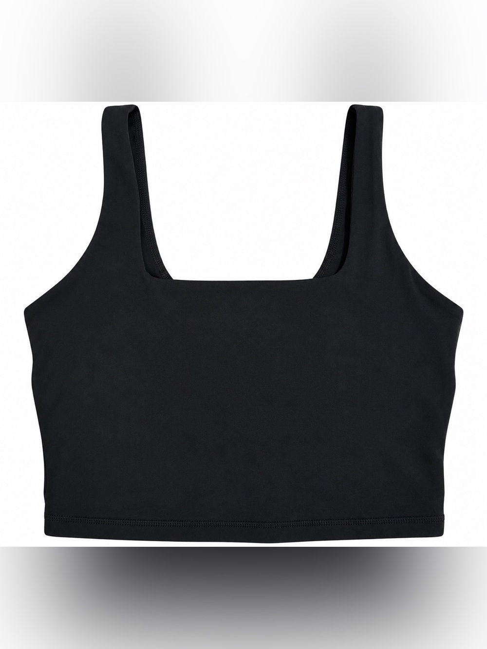 Till You Collapse (TYC) Black Athletic Crop Top